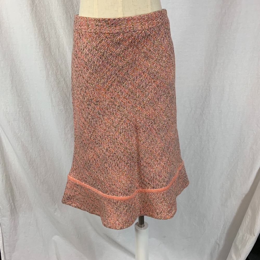 Gap Wool Tweed Holiday Skirt 8 Lined A Line 📁💼 - Picture 1 of 8